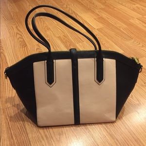 Beige / light pink / Black jcrew purse